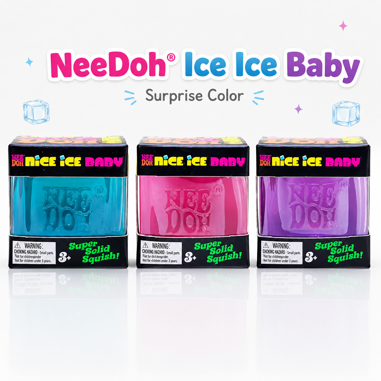 NeeDoh® ICE ICE BABY – Surprise Color