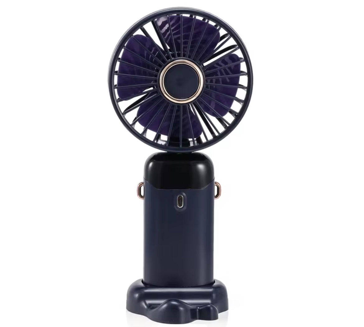 Boss Babe™ Mini Portable Fan – Rechargeable Summer Cooling Fan