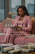 Starting a virtual assistant business from home PLR