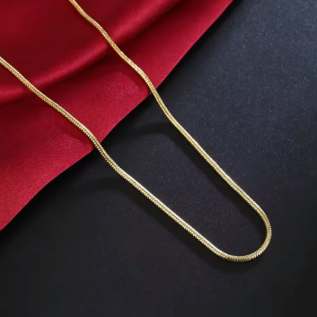 Luxe Gold Snake Chain Necklace