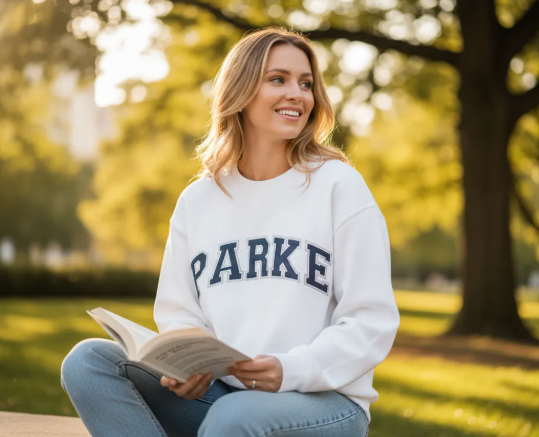Park Oversized Mockneck Sweatshirt