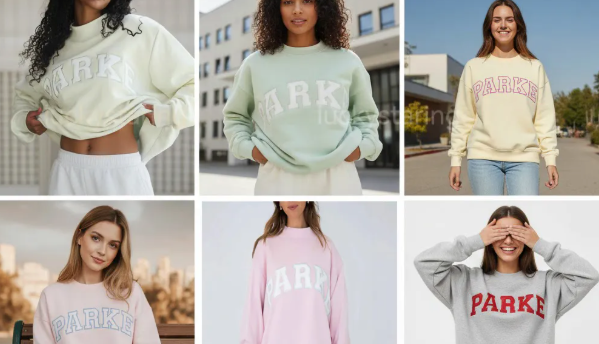 Park Oversized Mockneck Sweatshirt