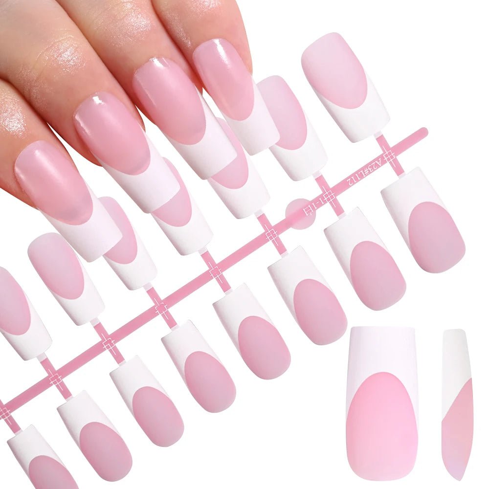 Boss Babe Beauty™ – Soft Gel Nail Tips | French Pink (120 pcs) - BOSS BABE HOUSE