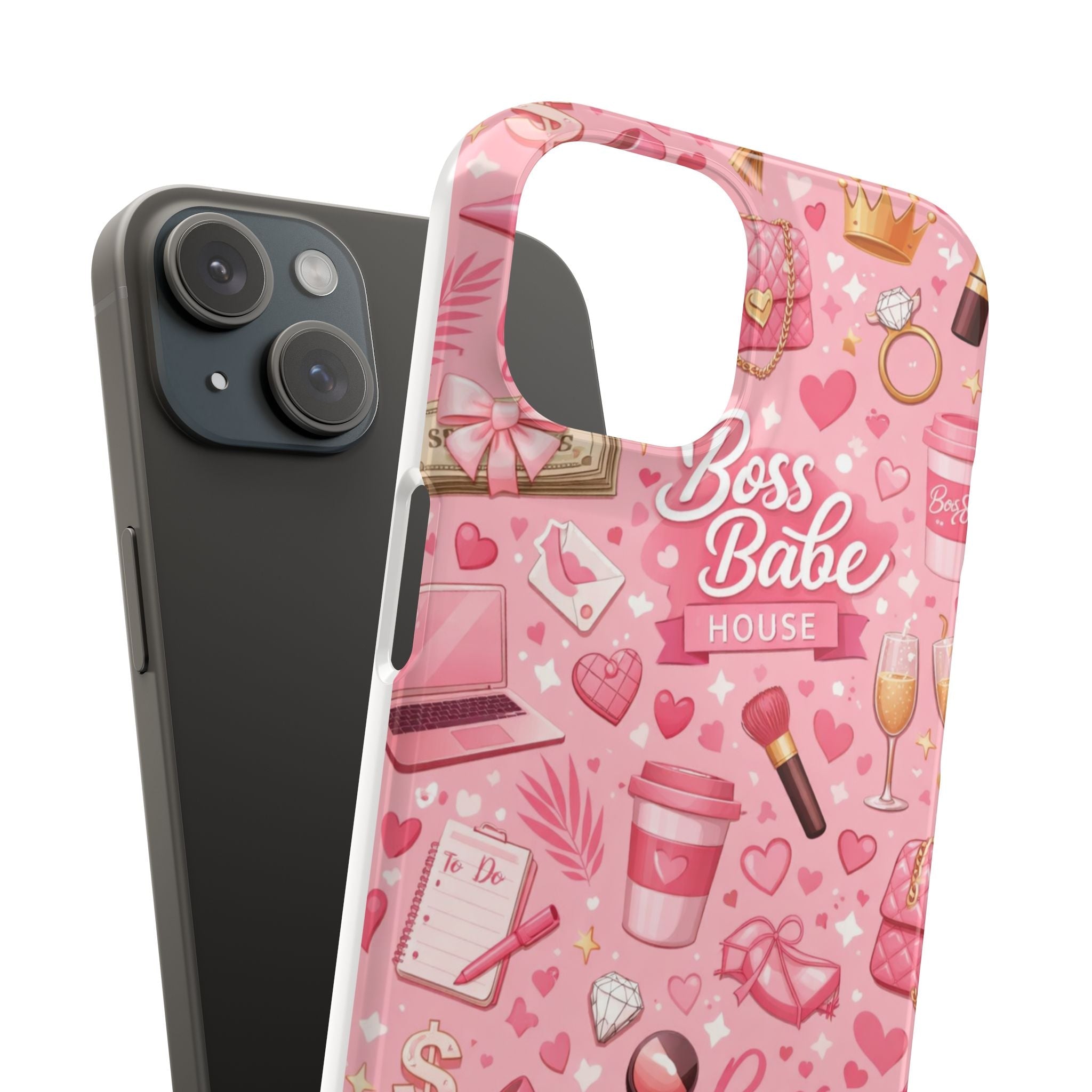 Boss Babe House™ Phone Case - Pink Power - BOSS BABE HOUSE