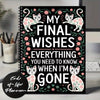 Boss Babe Life Planner™ – My Final Wishes Journal - BOSS BABE HOUSE