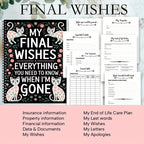 Boss Babe Life Planner™ – My Final Wishes Journal - BOSS BABE HOUSE