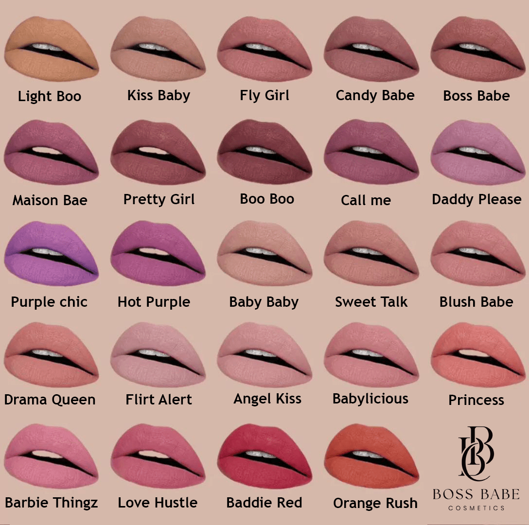 BOSS BABE LIP DUO – Mix & Match - BOSS BABE HOUSE