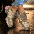 BOSS BABE - Luxury Rhine Stone Shoe - Beige pink - BOSS BABE HOUSE
