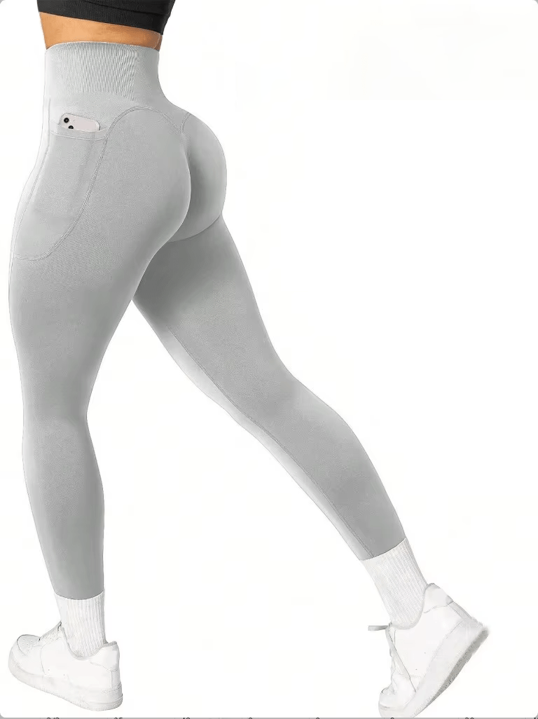 Boss Babe Sculpt Legging - Light Grey - BOSS BABE HOUSE