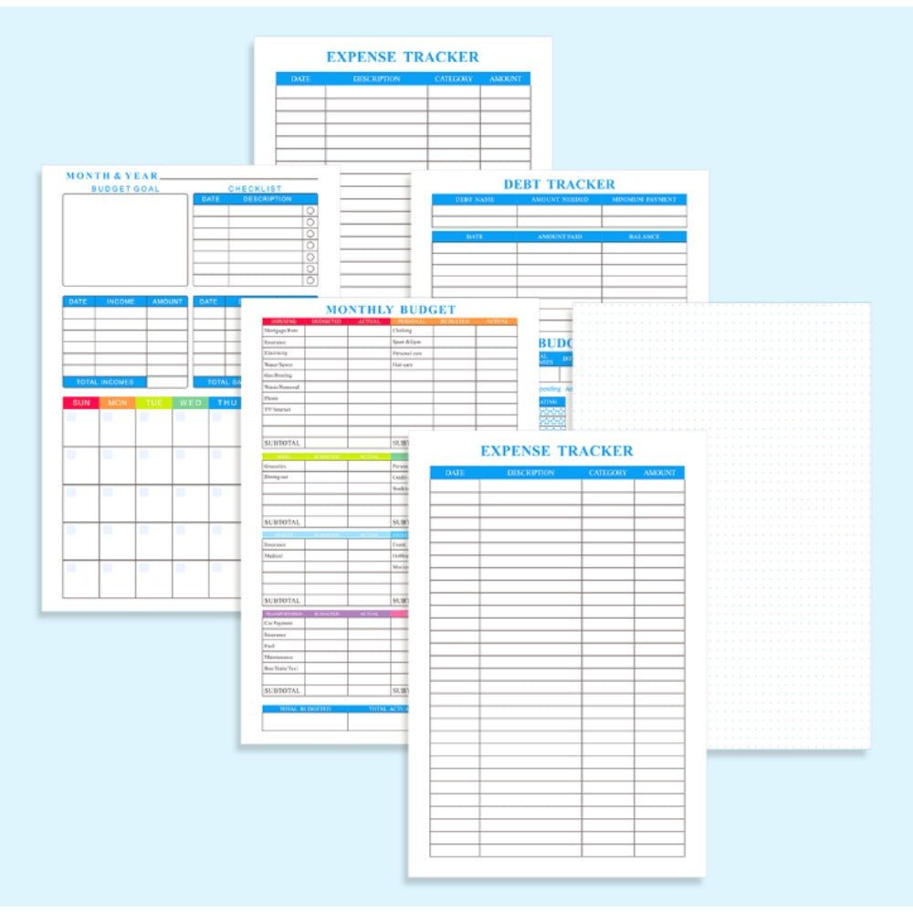 Budget Planner™ – Elegant Gold Edition - Monthly & Weekly Money Management Journal - BOSS BABE HOUSE