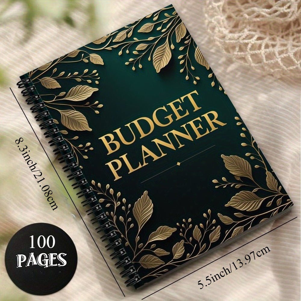 Budget Planner™ – Elegant Gold Edition - Monthly & Weekly Money Management Journal - BOSS BABE HOUSE