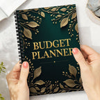 Budget Planner™ – Elegant Gold Edition - Monthly & Weekly Money Management Journal - BOSS BABE HOUSE