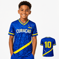 Curaçao Blue Wave Shirt Kids – Blue Edition | Curaçao Voetbalshirt - BOSS BABE HOUSE