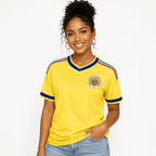 Curaçao Blue Wave Shirt | Mannen – Yellow Edition 🇨🇼 - BOSS BABE HOUSE