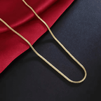 Luxe Gold Snake Chain Necklace - BOSS BABE HOUSE