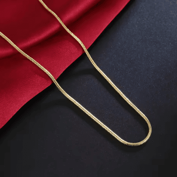 Luxe Gold Snake Chain Necklace - BOSS BABE HOUSE