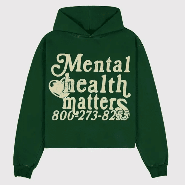 Mental Health Matters Hoodie - BOSS BABE HOUSE