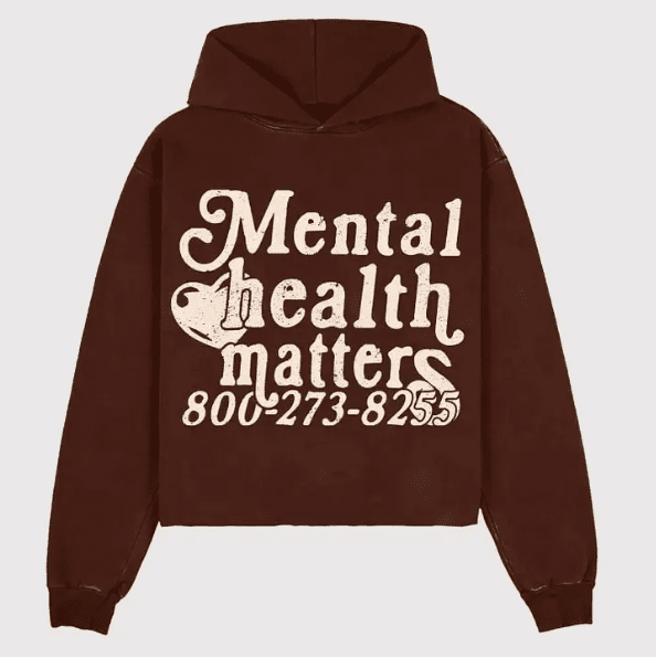 Mental Health Matters Hoodie - BOSS BABE HOUSE
