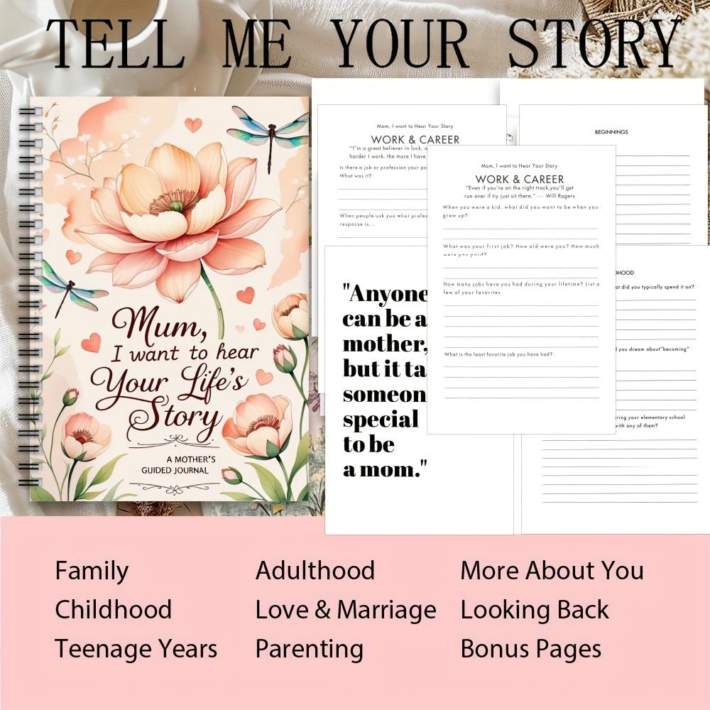 Mum, I Want to Hear Your Life’s Story Flower™ - BOSS BABE HOUSE