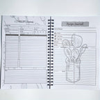 My Recipe Book™ – Spiral Recipe Journal (104 Pages) - BOSS BABE HOUSE