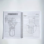 My Recipe Book™ – Spiral Recipe Journal (104 Pages) - BOSS BABE HOUSE