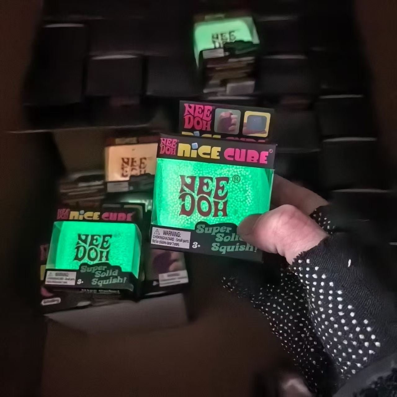 NeeDoh® Nice Cube - Super Solid Squish – Surprise Color - BOSS BABE HOUSE