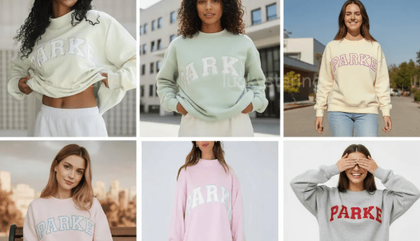 Park Oversized Mockneck Sweatshirt - BOSS BABE HOUSE