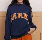 Park Oversized Mockneck Sweatshirt - BOSS BABE HOUSE
