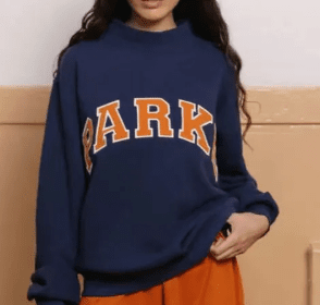 Park Oversized Mockneck Sweatshirt - BOSS BABE HOUSE