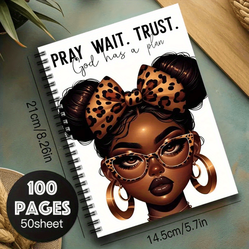 Pray. Wait. Trust. – Spiral Prayer Journal God Has a Plan - BOSS BABE HOUSE
